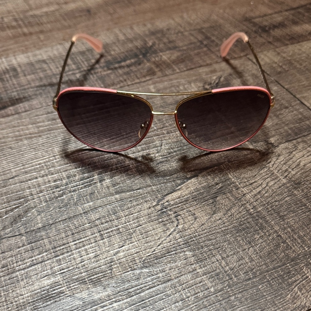 Krass Stylish Pink Aviator Sunglasses